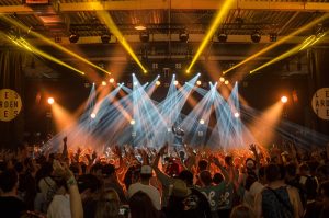 a large crowd of people at a concert